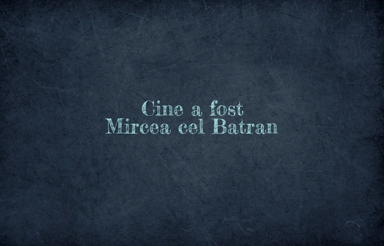 cine a fost mircea cel batran