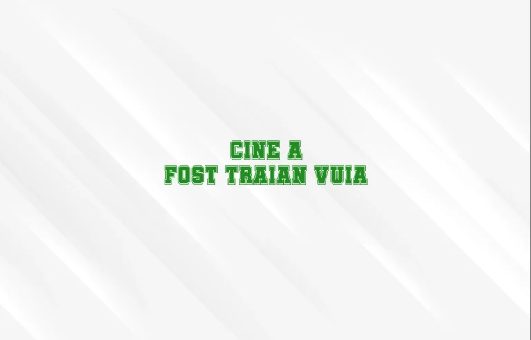 cine a fost traian vuia