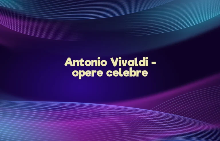 antonio vivaldi opere celebre